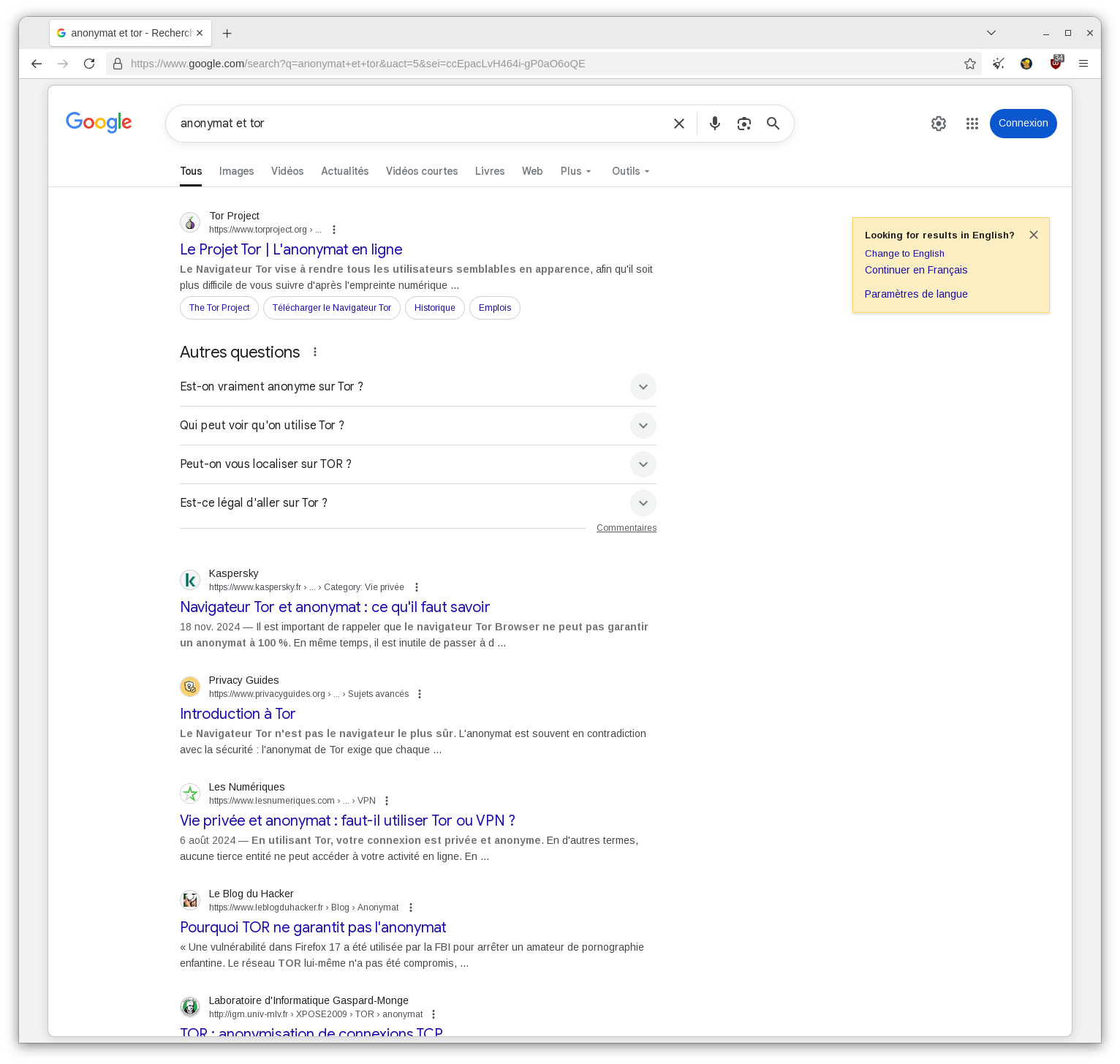 Les moteurs de recherche