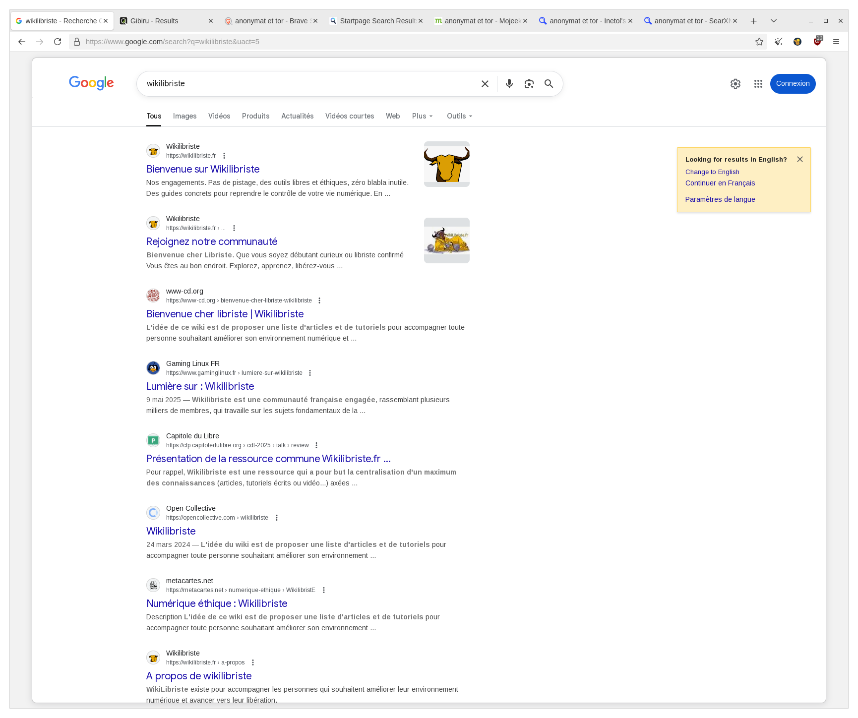 Les moteurs de recherche