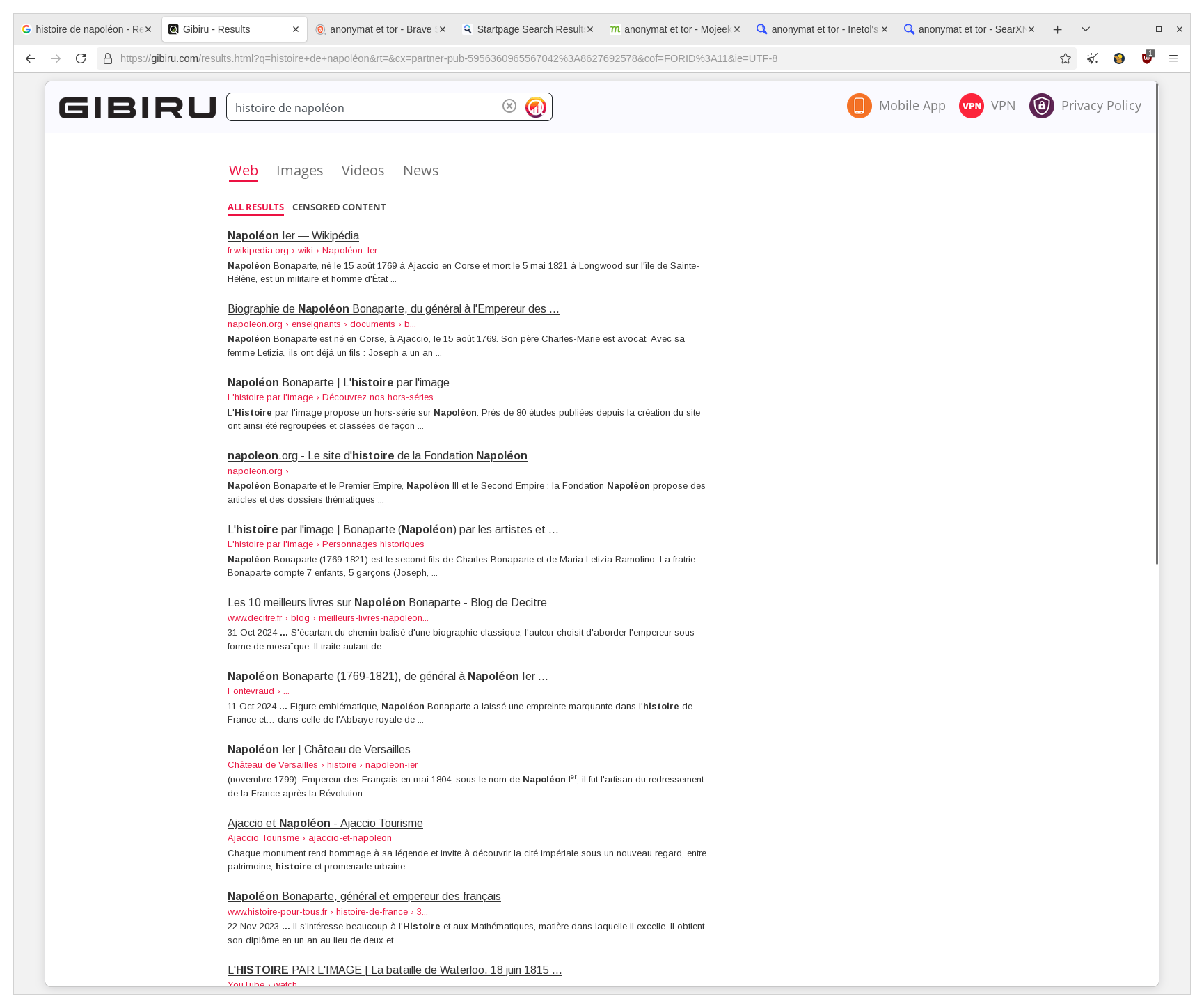 Les moteurs de recherche