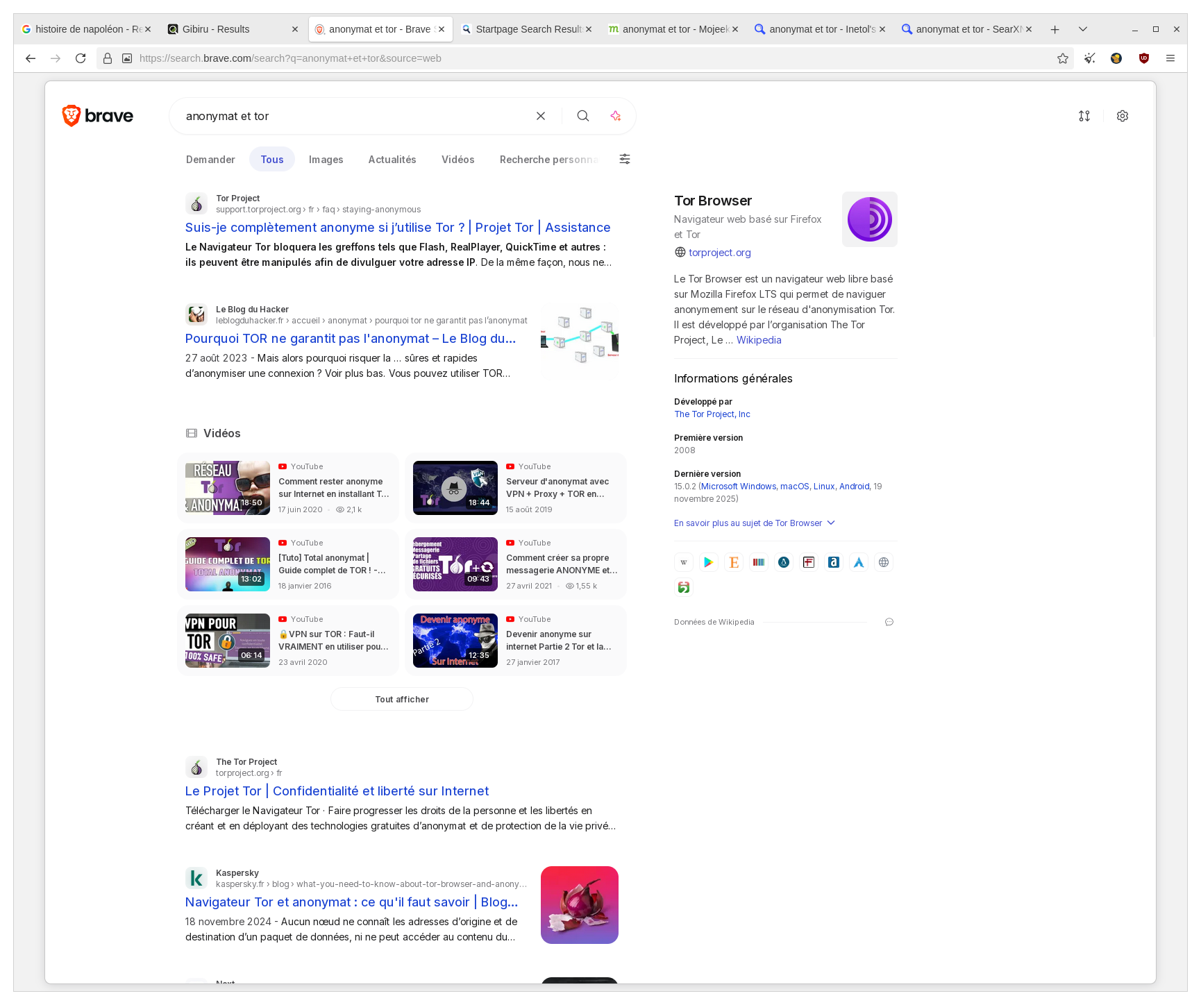 Les moteurs de recherche