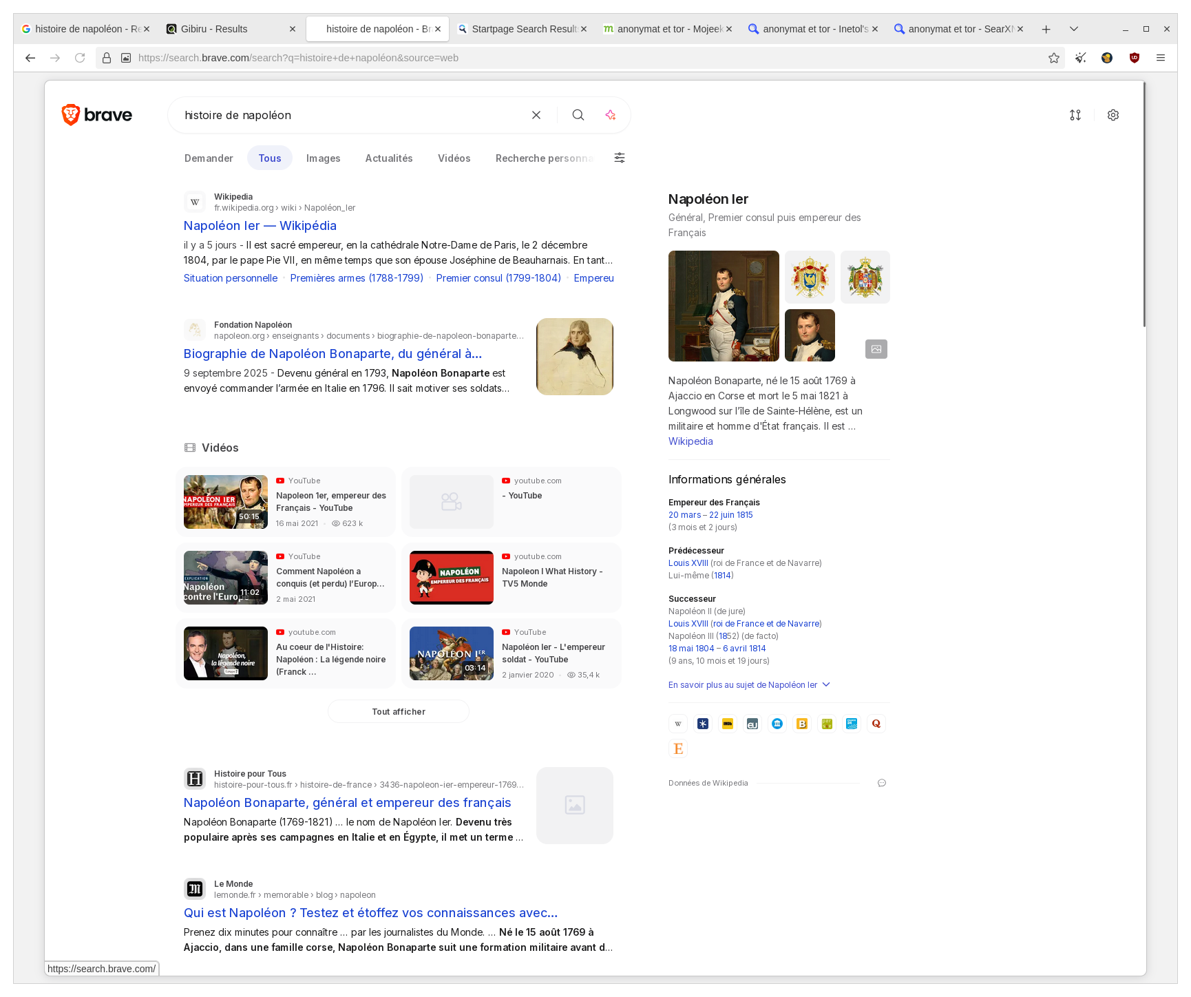 Les moteurs de recherche