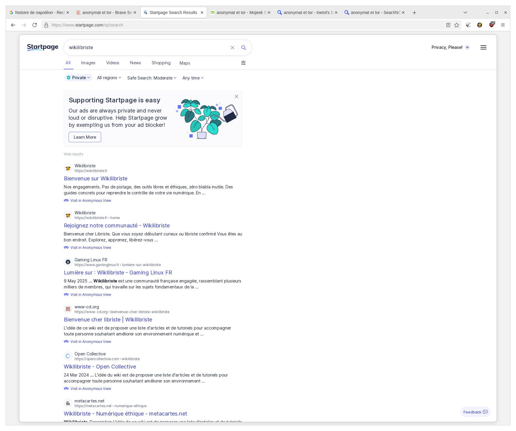 Les moteurs de recherche