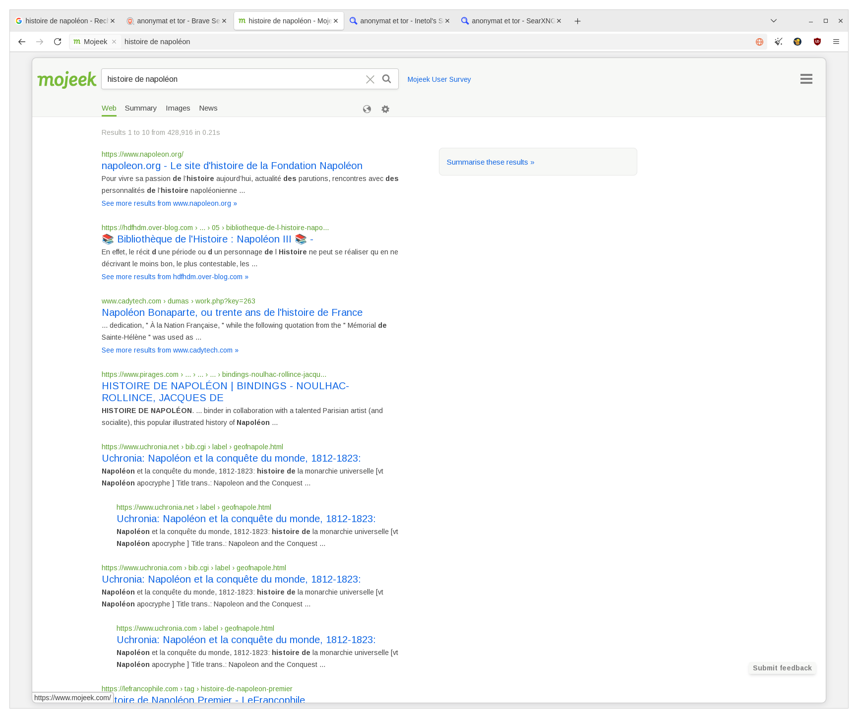 Les moteurs de recherche