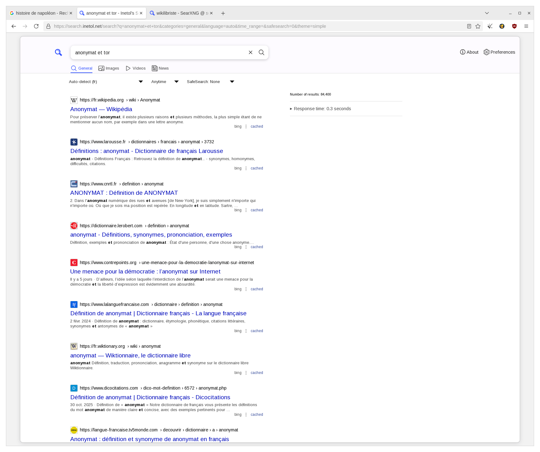 Les moteurs de recherche