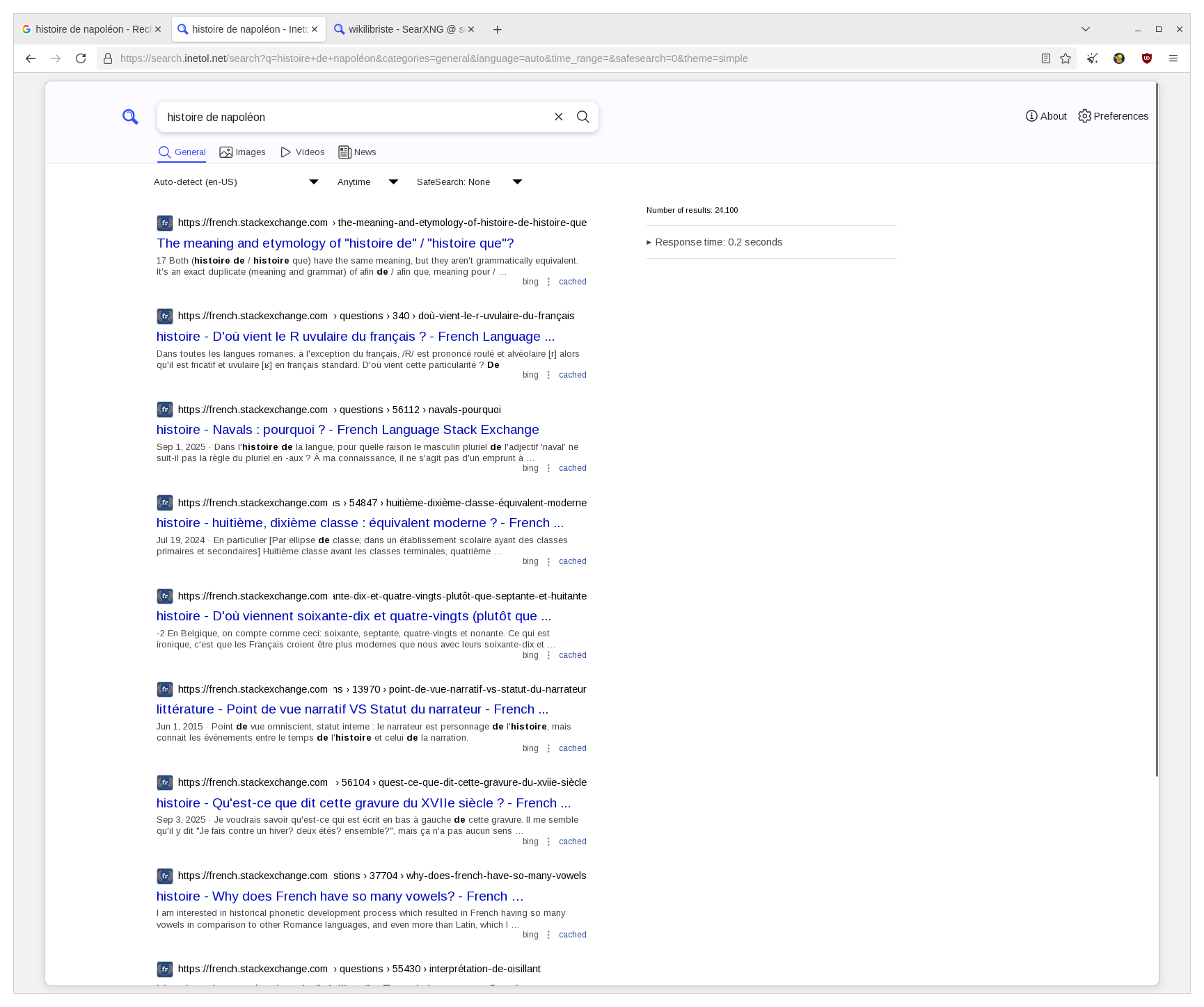 Les moteurs de recherche