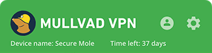 Créer un compte Mullvad VPN anonyme
