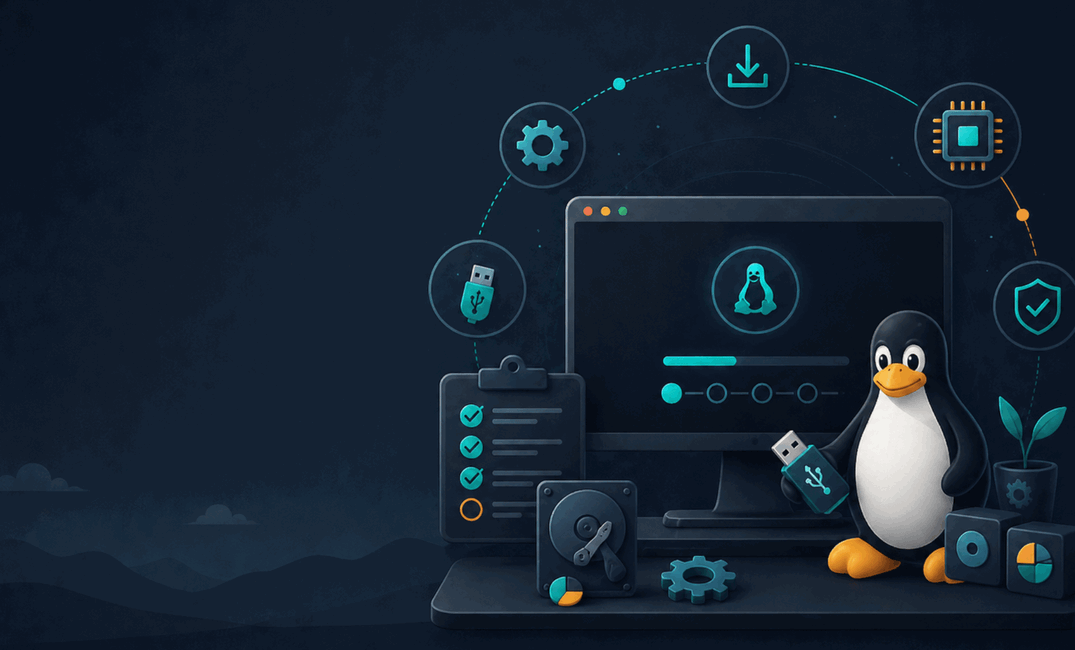 Réussir son installation Linux : préparation, clé USB, BIOS