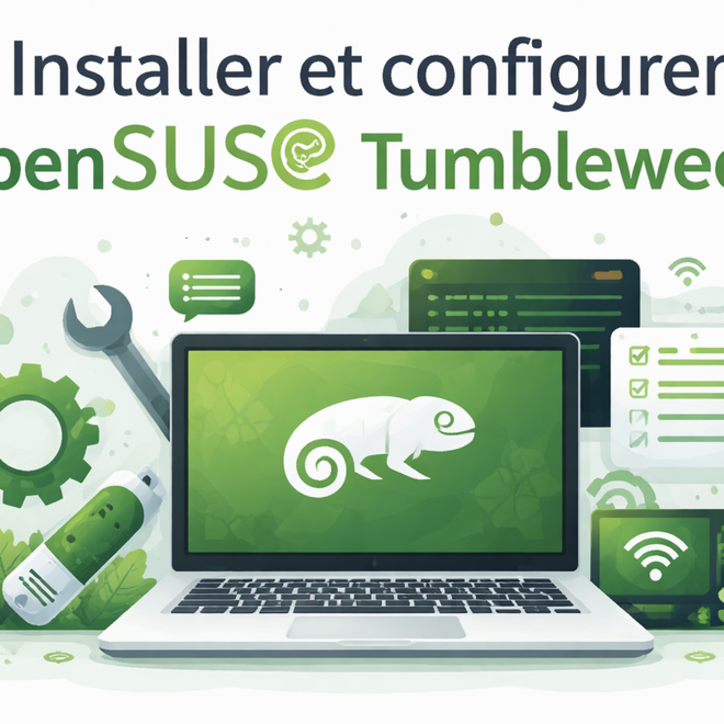 Image de : Installer OpenSUSE Tumbleweed