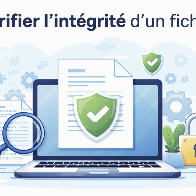 Image de : Vérifier l'intégrité d'un fichier