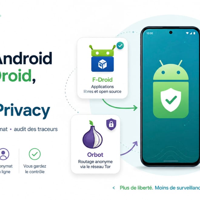 Image de : Libérer Android avec F-Droid, Orbot et Exodus Privacy
